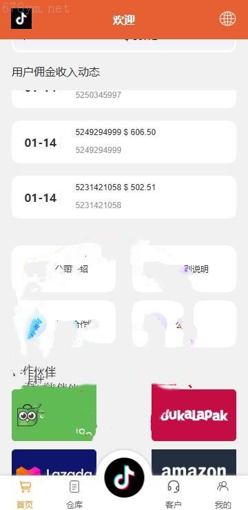 海外TikTok多语言抢单系统/前端基于UniApp/刷单解决方案